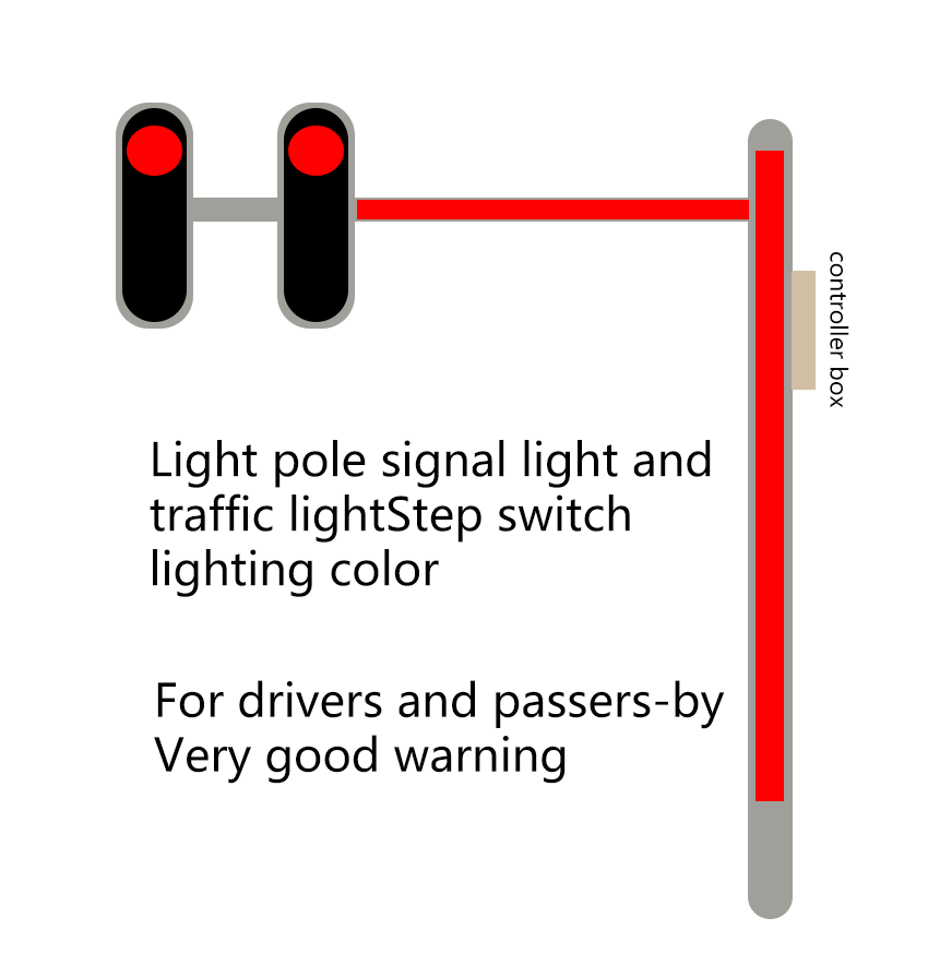 traffic pole light